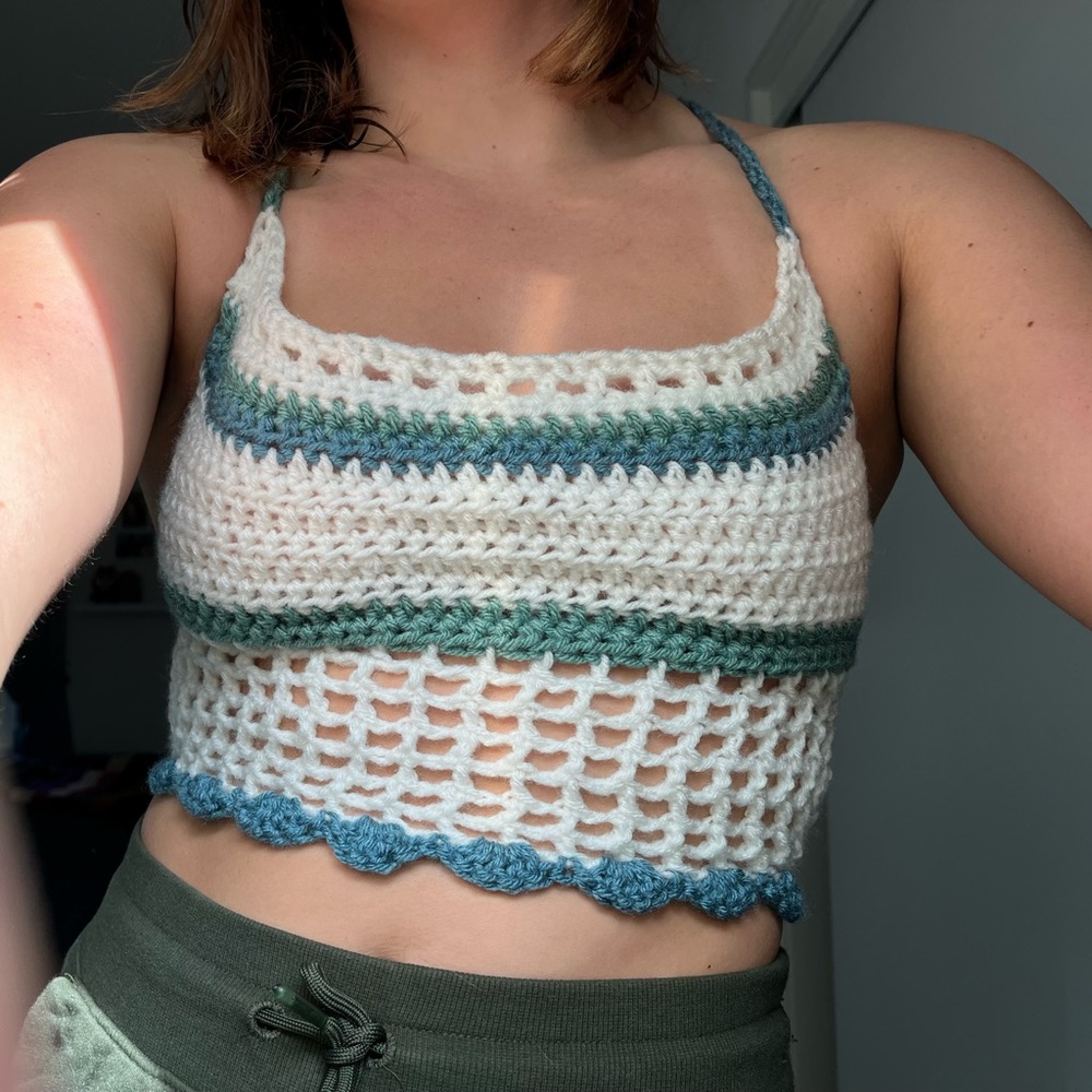 Handmade crochet top